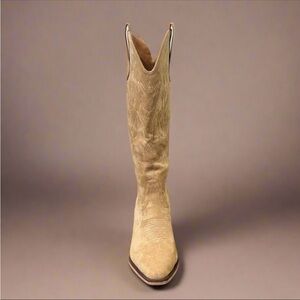 Marfa Emmylou Suede Cowboy Boots